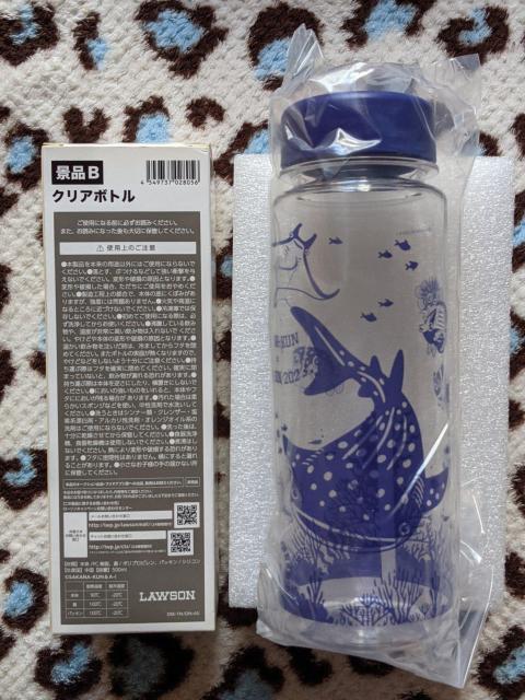 ローソン さかなクン クリアボトル お魚 < インテリア/ライフ ローソン さかなクン クリアボトル お魚 < インテリア/ライフの