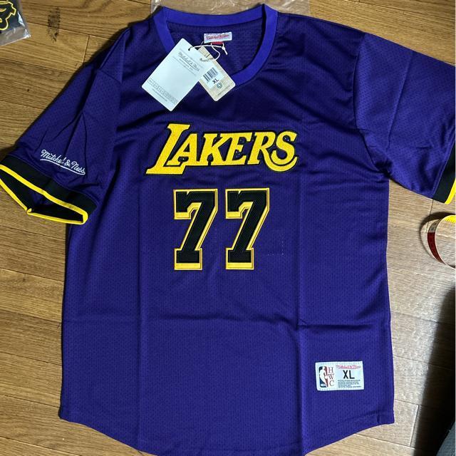 NBAロサンゼルス・レイカーズの半袖ユニホーム(XL) < レジャー/スポーツ NBAロサンゼルス・レイカーズの半袖ユニホーム(XL) < レジャー/スポーツの