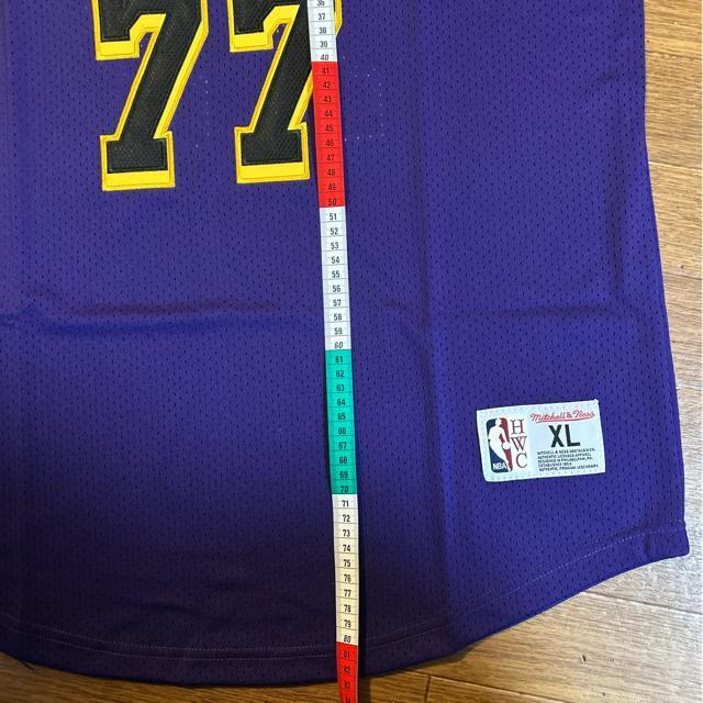 NBAロサンゼルス・レイカーズの半袖ユニホーム(XL) < レジャー/スポーツ NBAロサンゼルス・レイカーズの半袖ユニホーム(XL) < レジャー/スポーツの