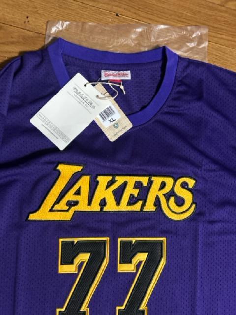 NBAロサンゼルス・レイカーズの半袖ユニホーム(XL) < レジャー/スポーツ NBAロサンゼルス・レイカーズの半袖ユニホーム(XL) < レジャー/スポーツの