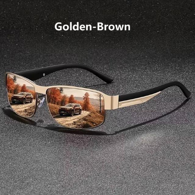 爆ヤス価格990円★メンズビンテージスクエアファッショングラス - ヘビーデューティメタルフレーム 金茶色 < 男性ファッション 爆ヤス価格990円★メンズビンテージスクエアファッショングラス - ヘビーデューティメタルフレーム 金茶色 < 男性ファッションの