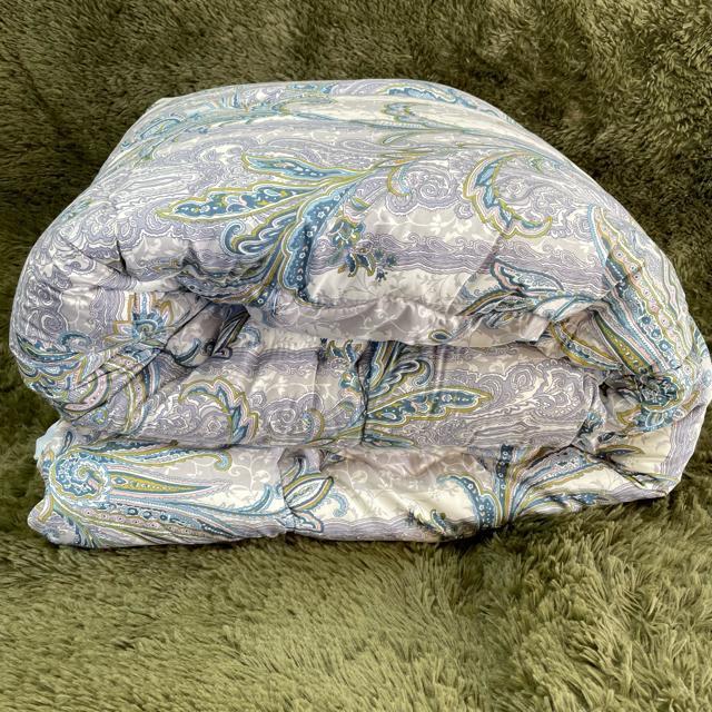 ボリューム羊毛混掛布団☆シングルサイズ☆150×200cm☆1.8kg < インテリア/ライフ ボリューム羊毛混掛布団☆シングルサイズ☆150×200cm☆1.8kg < インテリア/ライフの