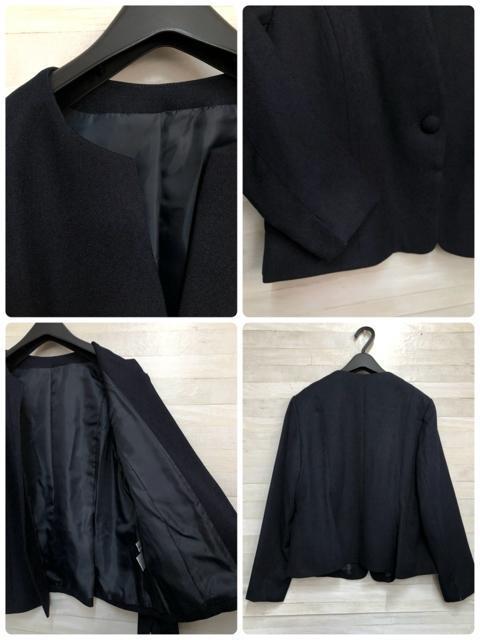 新品☆LL♪紺系ワンピーススーツ♪フォーマル・お仕事・入卒にも☆R150 < 女性ファッション 新品☆LL♪紺系ワンピーススーツ♪フォーマル・お仕事・入卒にも☆R150 < 女性ファッションの