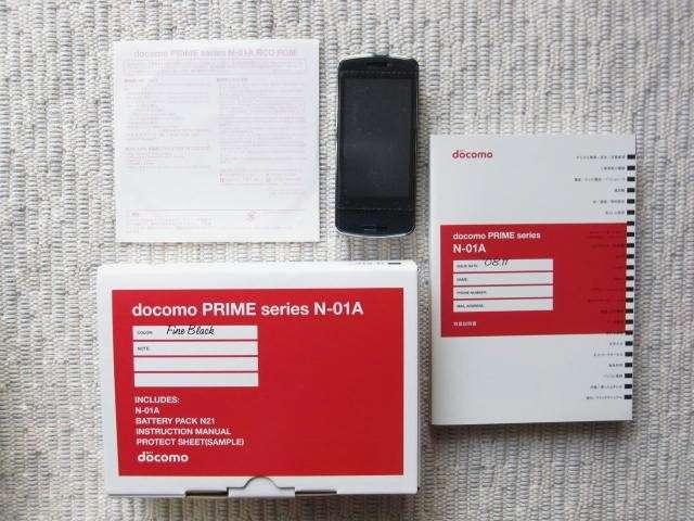 安心の保証付♪未使用 N-01A ファインブラック セット付 < 家電/AV  安心の保証付♪未使用 N-01A ファインブラック セット付 < 家電/AVの