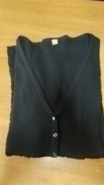 黒の半袖デザインカーデ◆カットソー◆Lサイズ 美品です! < 女性ファッション  黒の半袖デザインカーデ◆カットソー◆Lサイズ 美品です! < 女性ファッションの
