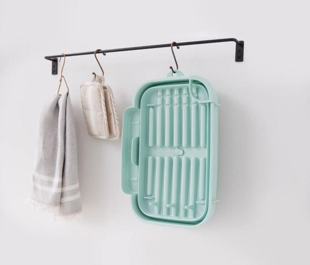 ISETO 伊勢藤 おりたたみ水切りバスケット I-605 ミントグリーン 折りたたみバスケット たたんで吊り下げOK 台所 < インテリア/ライフ  ISETO 伊勢藤 おりたたみ水切りバスケット I-605 ミントグリーン 折りたたみバスケット たたんで吊り下げOK 台所 < インテリア/ライフの