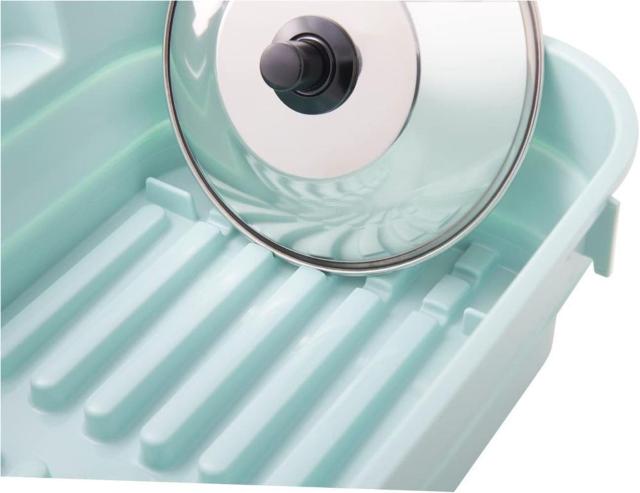 ISETO 伊勢藤 おりたたみ水切りバスケット I-605 ミントグリーン 折りたたみバスケット たたんで吊り下げOK 台所 < インテリア/ライフ  ISETO 伊勢藤 おりたたみ水切りバスケット I-605 ミントグリーン 折りたたみバスケット たたんで吊り下げOK 台所 < インテリア/ライフの