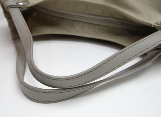 agnes b. アニエスベー ナイロン ショルダートートバッグ グレー<USED> < ブランド agnes b. アニエスベー ナイロン ショルダートートバッグ グレー<USED> < ブランドの