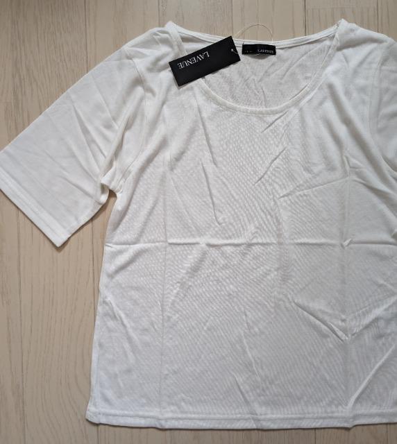 L★LAVENUE★シンプル5分袖Tシャツ★新品★送料無料 < 女性ファッション  L★LAVENUE★シンプル5分袖Tシャツ★新品★送料無料 < 女性ファッションの