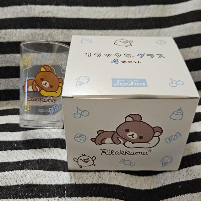 新品 リラックマ ジョーシン グラス 4点セット キイロイトリ サンエックス ガラス 食器 カップ コップ < アニメ/コミック/キャラクター  新品 リラックマ ジョーシン グラス 4点セット キイロイトリ サンエックス ガラス 食器 カップ コップ  < アニメ/コミック/キャラクターの