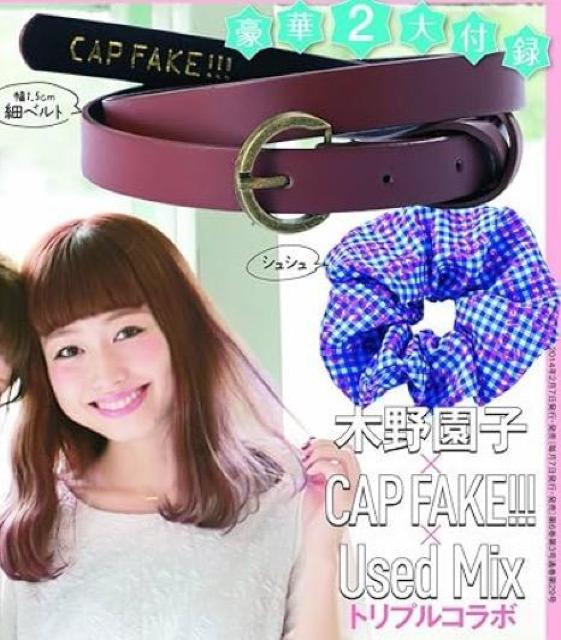 ���[�Y�h�~�b�N�X�G���t�^��cap fake �׃x���g&�V���V���Z�b�g 