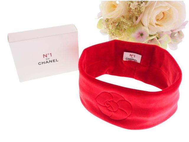 シャネル ノベルティ ヘアバンド 赤椿 ヌメロアン N°1 DE CHANEL フリーサイズ CHANEL BEAUTE【正規品】 < ブランド シャネル ノベルティ ヘアバンド 赤椿 ヌメロアン N°1 DE CHANEL フリーサイズ CHANEL BEAUTE【正規品】 < ブランドの