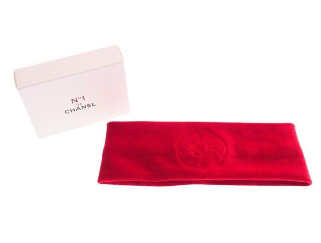 シャネル ノベルティ ヘアバンド 赤椿 ヌメロアン N°1 DE CHANEL フリーサイズ CHANEL BEAUTE【正規品】 < ブランド シャネル ノベルティ ヘアバンド 赤椿 ヌメロアン N°1 DE CHANEL フリーサイズ CHANEL BEAUTE【正規品】 < ブランドの