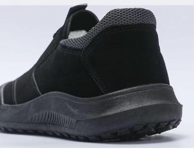 スニーカー メンズ スエード風 スリッポン フラット ブラック ベージュ 26cm 26.5cm < 男性ファッション スニーカー メンズ スエード風 スリッポン フラット ブラック ベージュ 26cm 26.5cm < 男性ファッションの