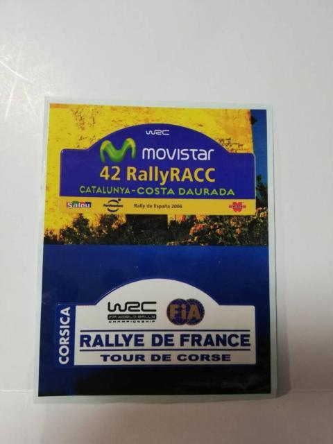WRC ステッカー カタルーニャ ラリー & フランス ラリー < レジャー/スポーツ WRC ステッカー カタルーニャ ラリー & フランス ラリー < レジャー/スポーツの