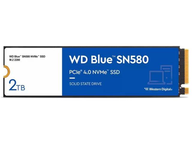 WESTERN DIGITAL@WD Blue SN580 NVMe WDS200T3B0E   PC{/Ӌ@ 