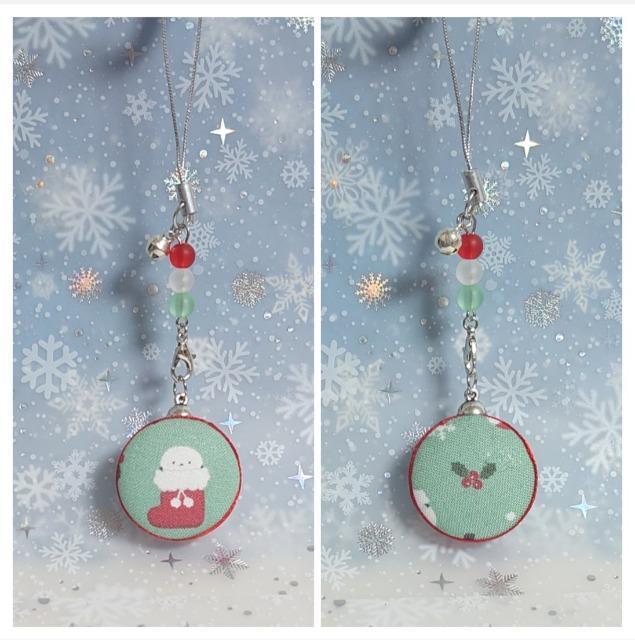 ハンドメイド♪クリスマスチャーム★クリスマスシマエナガ・マカロン風ストラップ★2個セットC < ペット/手芸/園芸 ハンドメイド♪クリスマスチャーム★クリスマスシマエナガ・マカロン風ストラップ★2個セットC < ペット/手芸/園芸の