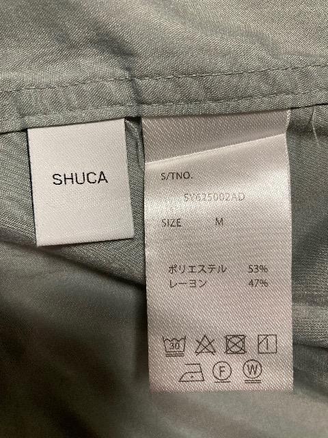 訳ありSHUCA/綺麗色グリーンのシャツ < ブランド 訳ありSHUCA/綺麗色グリーンのシャツ < ブランドの
