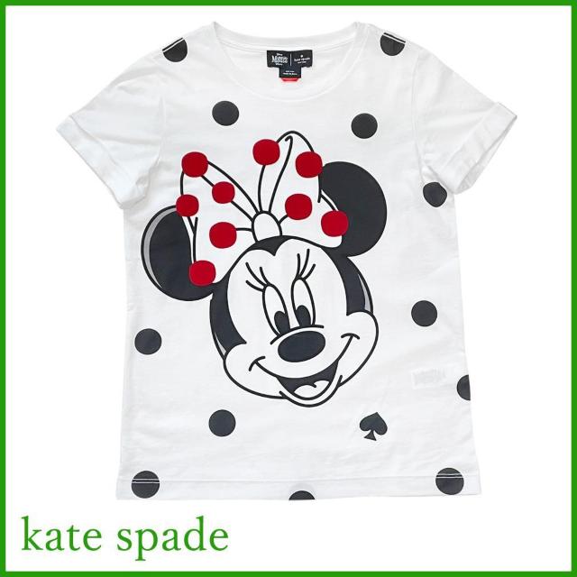 新品ケイトスペードkate spadeミニーちゃんTシャツ 白#XXS < ブランド 新品ケイトスペードkate spadeミニーちゃんTシャツ 白#XXS < ブランドの