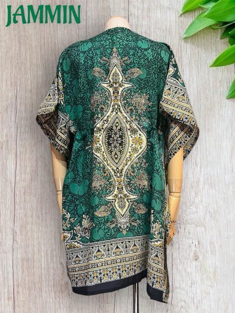 アジアンペーズリー柄ポンチョ風トップス アジアン エスニック 衣装 ヒッピー < 女性ファッション アジアンペーズリー柄ポンチョ風トップス アジアン エスニック 衣装 ヒッピー < 女性ファッションの