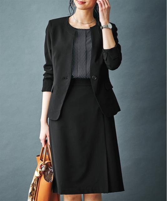 新品☆3L♪黒系スーツ3点セット♪お仕事からフォーマルまで♪ブラウス付R123 < 女性ファッション 新品☆3L♪黒系スーツ3点セット♪お仕事からフォーマルまで♪ブラウス付R123 < 女性ファッションの