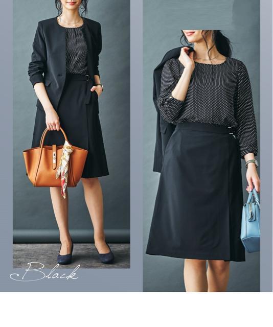 新品☆3L♪黒系スーツ3点セット♪お仕事からフォーマルまで♪ブラウス付R123 < 女性ファッション 新品☆3L♪黒系スーツ3点セット♪お仕事からフォーマルまで♪ブラウス付R123 < 女性ファッションの