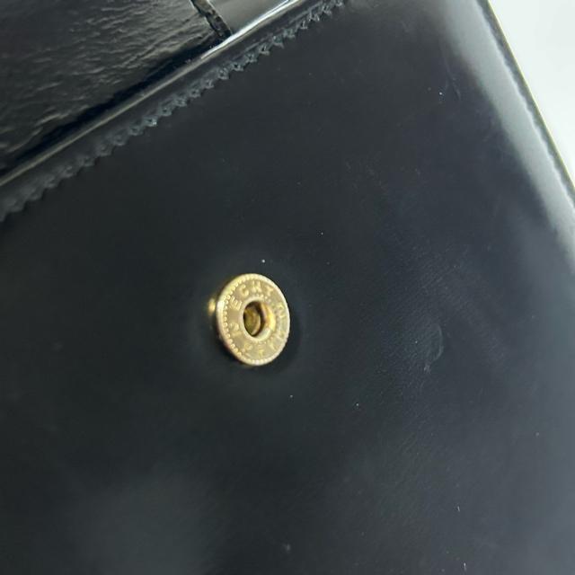 BVLGARI ブルガリ レザー 二つ折り 財布 ウォレット 札入れ 小銭入れ ブラック < ブランド BVLGARI ブルガリ レザー 二つ折り 財布 ウォレット 札入れ 小銭入れ ブラック < ブランドの