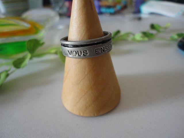 【USED品】 ロゴ入り リング 9号 < 女性アクセサリー/時計  【USED品】 ロゴ入り リング 9号 < 女性アクセサリー/時計の