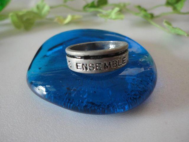 【USED品】 ロゴ入り リング 9号 < 女性アクセサリー/時計  【USED品】 ロゴ入り リング 9号 < 女性アクセサリー/時計の