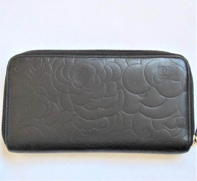 CHANEL★カメリア型押し長財布★ラウンドファスナー < ブランド  CHANEL★カメリア型押し長財布★ラウンドファスナー < ブランドの