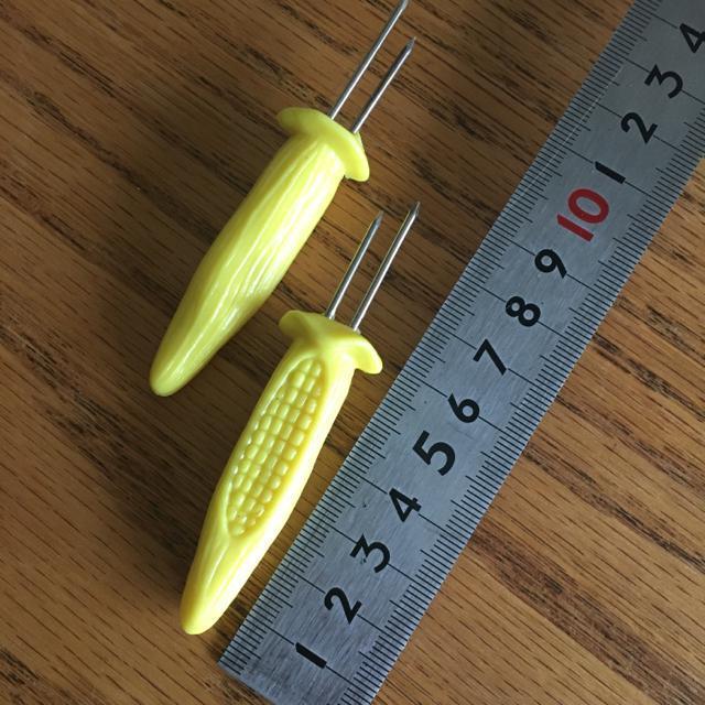 とうもろこし用 フォーク とうもろこし持ち手 < インテリア/ライフ  とうもろこし用 フォーク とうもろこし持ち手 < インテリア/ライフの