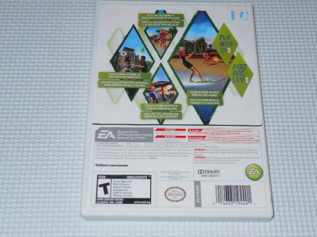 WiiTHE SIMS 3 COŁtEtE\tgt  Q[{/\tg 