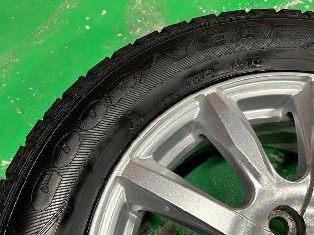 0192149)国産中古スタッドレスタイヤグッドイヤー4本トヨタ用社外アルミホイールプリウスウィッシュ195/65R15送料無料 < 自動車/バイク 0192149)国産中古スタッドレスタイヤグッドイヤー4本トヨタ用社外アルミホイールプリウスウィッシュ195/65R15送料無料 < 自動車/バイク