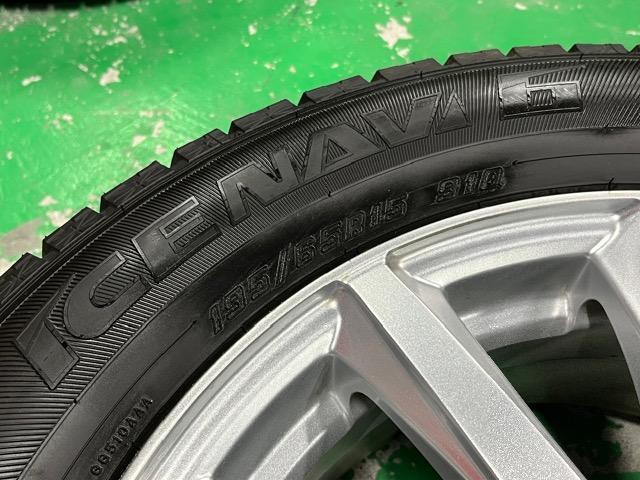 0192149)国産中古スタッドレスタイヤグッドイヤー4本トヨタ用社外アルミホイールプリウスウィッシュ195/65R15送料無料 < 自動車/バイク 0192149)国産中古スタッドレスタイヤグッドイヤー4本トヨタ用社外アルミホイールプリウスウィッシュ195/65R15送料無料 < 自動車/バイク