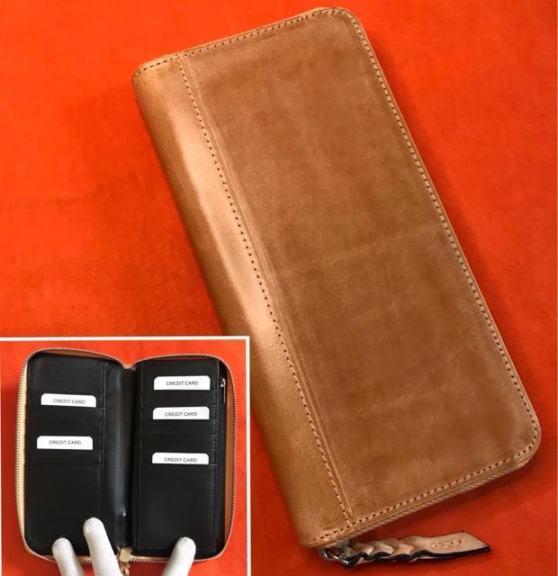 新作品  ブラウン ハンドメイド ブライドレザー ヌメ革本革 メンズ  長財布//小銭入れあり 人気商品 < 男性ファッション  新作品  ブラウン ハンドメイド ブライドレザー ヌメ革本革 メンズ  長財布//小銭入れあり 人気商品  < 男性ファッションの