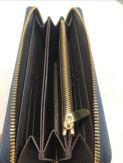 新品 長財布 グリーン エピ柄 本革 メンズ、レディース < 男性ファッション  新品 長財布 グリーン エピ柄 本革 メンズ、レディース < 男性ファッションの