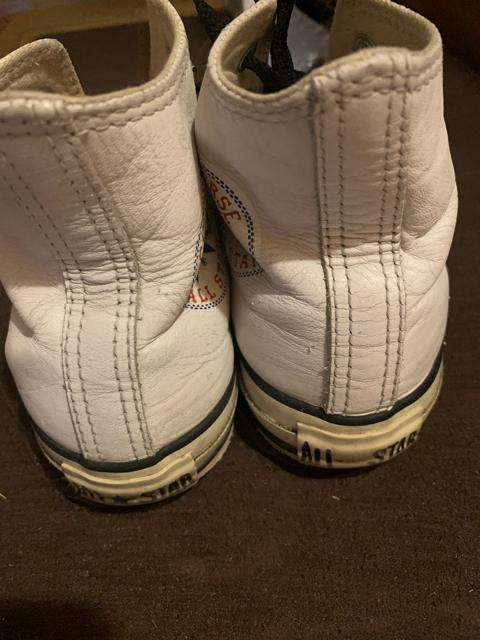 希少品 コンバース ALL STAR  本革 白色 レザー送料無料 < ブランド  希少品 コンバース ALL STAR  本革 白色 レザー送料無料 < ブランドの