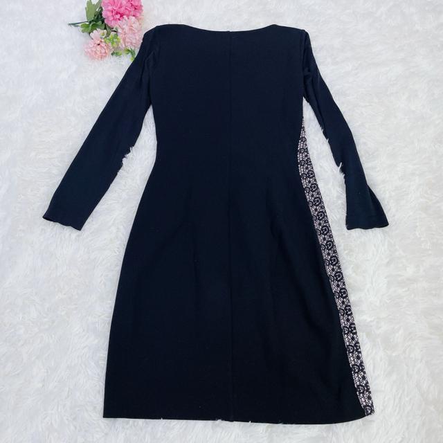 美品 ダイアンフォンファステンバーグ ポタニカル柄 ワンピース 0 黒 < 女性ファッション  美品 ダイアンフォンファステンバーグ ポタニカル柄 ワンピース 0 黒 < 女性ファッションの