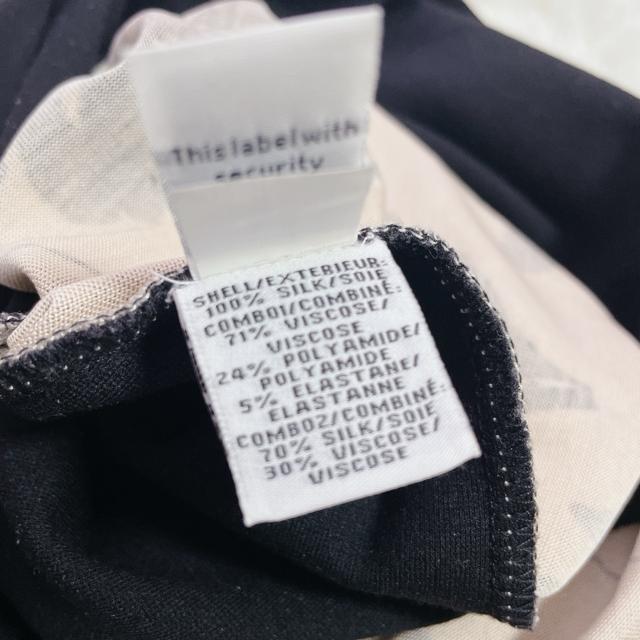 美品 ダイアンフォンファステンバーグ ポタニカル柄 ワンピース 0 黒 < 女性ファッション  美品 ダイアンフォンファステンバーグ ポタニカル柄 ワンピース 0 黒 < 女性ファッションの