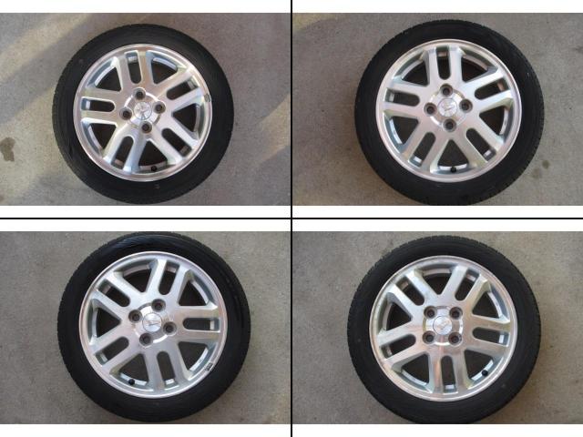 �_�C�n�c ���� �A���~ �z�C�[�� 15�C���` 4�{�Z�b�g 165/55R15 �� ������/�o�C�N