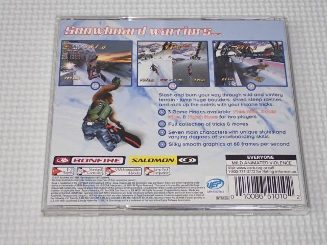 DC★RIPPIN' RIDERS SNOWBOARDING 海外版 北米版 < ゲーム本体/ソフト DC★RIPPIN' RIDERS SNOWBOARDING 海外版 北米版 < ゲーム本体/ソフトの