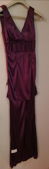 ★送料180円★特価★紫.未使用に近いパーティードレスマキシパープルビジューゴージャスセクシー必須アイテム < 女性ファッション  ★送料180円★特価★紫.未使用に近いパーティードレスマキシパープルビジューゴージャスセクシー必須アイテム < 女性ファッションの