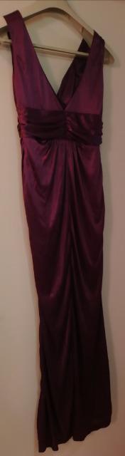 ★送料180円★特価★紫.未使用に近いパーティードレスマキシパープルビジューゴージャスセクシー必須アイテム < 女性ファッション  ★送料180円★特価★紫.未使用に近いパーティードレスマキシパープルビジューゴージャスセクシー必須アイテム < 女性ファッションの