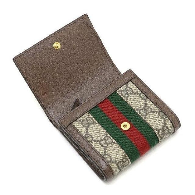 ◆ 本物 美品 ◆ GUCCI グッチ オフィディア 2つ折り 財布 コンパクト GGスプリーム 保存袋 箱 人気 598662 < ブランド  ◆ 本物 美品 ◆ GUCCI グッチ オフィディア 2つ折り 財布 コンパクト GGスプリーム 保存袋 箱 人気 598662 < ブランドの