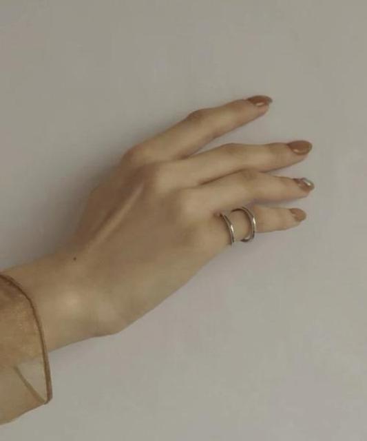 GOLDY スワールラインピンキーリング < 女性アクセサリー/時計  GOLDY スワールラインピンキーリング < 女性アクセサリー/時計の