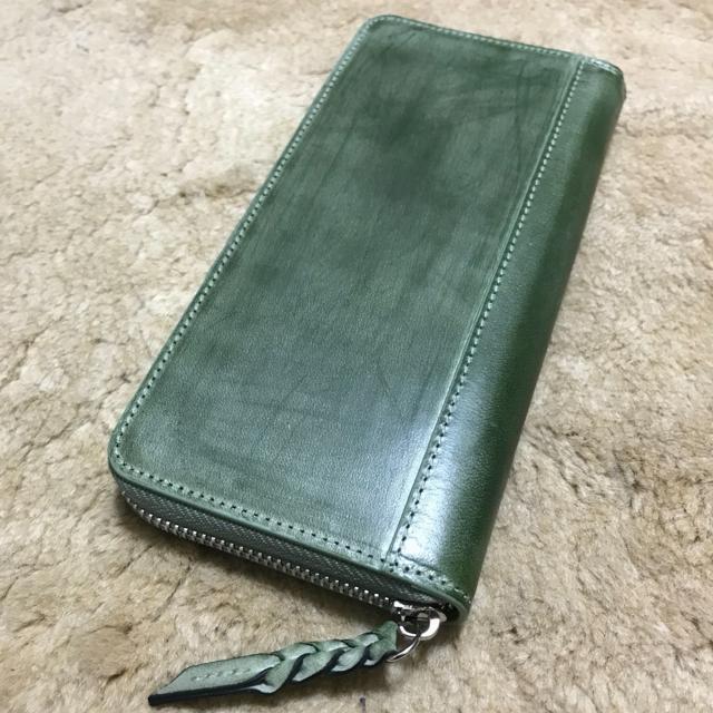 新作品 グリーン系 緑 ハンドメイド ブライドレザー ヌメ革本革 メンズ  長財布//小銭入れあり 人気商品 < 男性ファッション  新作品 グリーン系 緑 ハンドメイド ブライドレザー ヌメ革本革 メンズ  長財布//小銭入れあり 人気商品 < 男性ファッションの