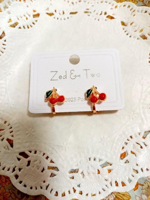 新品☆さくらんぼのイヤリング☆ < 女性アクセサリー/時計  新品☆さくらんぼのイヤリング☆  < 女性アクセサリー/時計の