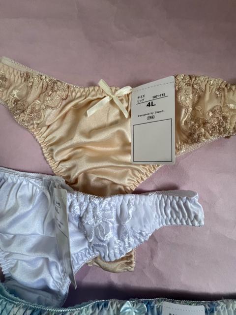 4Lサイズ!5枚セット!光沢ツルツル素材!シフォン使いあり!高貴品格!色とりどり!エレガント!Tバックショーツ!No.可憐 < 女性ファッション  4Lサイズ!5枚セット!光沢ツルツル素材!シフォン使いあり!高貴品格!色とりどり!エレガント!Tバックショーツ!No.可憐 < 女性ファッションの