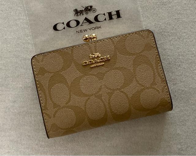 COACH��܂���z�V�O�l�`���[�@���܌��@�L�X���b�N 