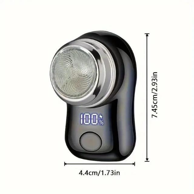 超お買い得690円★USB充電式デジタルディスプレイ&ステンレス鋼刃付きメンズ電気シェーバー1個 - 携帯用 < 家電/AV  超お買い得690円★USB充電式デジタルディスプレイ&ステンレス鋼刃付きメンズ電気シェーバー1個 - 携帯用 < 家電/AVの